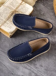 1 Pair Comfortable Non-Slip Versatile Lightweight Casual Flat Shoes, Simple & Fashionable Style For Children Everyday Use, Suitable For All Seasons