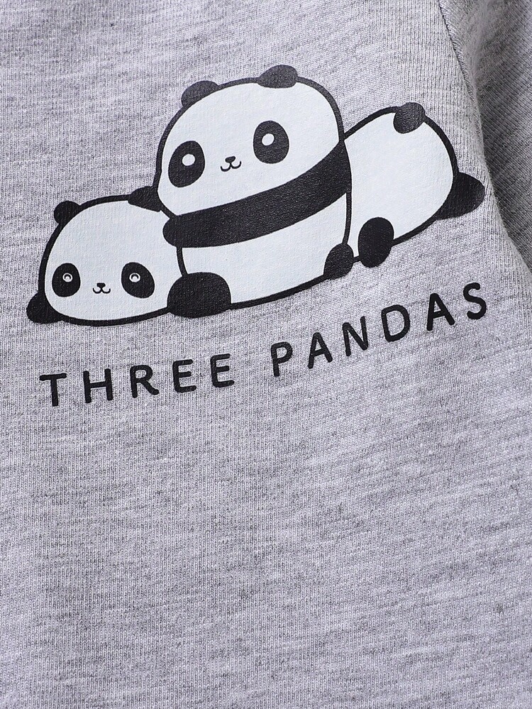 כפתורים קדמיים מצויר מכתב פיג'מות לתינוקות - ריבוי צבעים - ראה 6