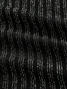 Manfinity AFTRDRK Men Mock Neck Ribbed Knit Tank Top - Black - View 9