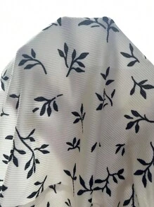 Plants Print Lettuce Trim Cami Top & Shorts PJ Set / Pajama Set