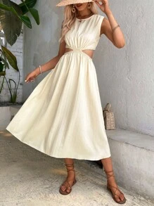 Mommy And Me Matching Outfits
(2 Pieces Are Sold Separately) - Beige - View 1