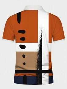 Manfinity LEGND Men Colour Block Polo Shirt - Multicolor - View 2