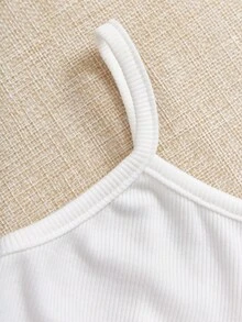 SHEIN Tween Girl Buffalo Plaid Print Shirt & Shorts - Multicolor - View 4