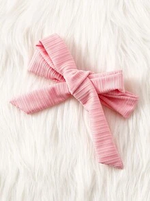 SHEIN Váy lưới vá đơn giản mùa hè cho bé gái - Màu Hồng baby - Xem 8