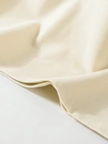 Manfinity EMRG Men Cotton Letter & Figure Graphic Tee - Khaki - View 5