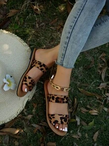 Dép bệt Nữ - màu nâu - Xem 2