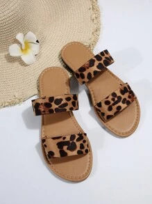 Dép bệt Nữ - màu nâu - Xem 4