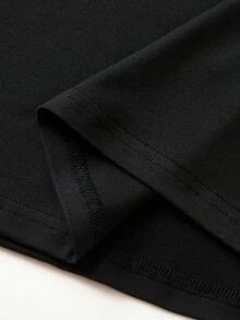 Manfinity EMRG Áo thun & Áo lót Nam Thú vật Lá thư Đường phố - màu đen - Xem 7