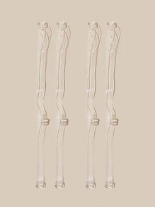 2雙內衣肩帶 - 無色 - 查看 1