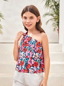 SHEIN Áo cánh Gái Nơ Bướm Hoa Tất cả trên in Boho - Nhiều màu - Xem 5