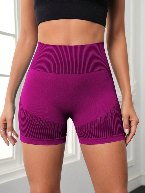 Yoga Future Wide Waistband Sports Shorts SHEIN USA