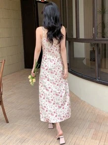 Dazy Designer Đầm Hoa Tất cả trên in Boho - Nhiều màu - Xem 2
