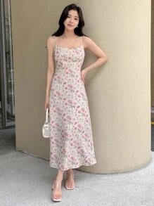 Dazy Designer Đầm Hoa Tất cả trên in Boho - Nhiều màu - Xem 3
