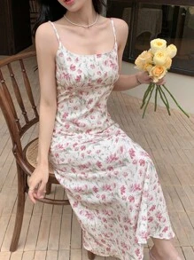 Dazy Designer Đầm Hoa Tất cả trên in Boho - Nhiều màu - Xem 5
