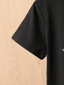 Bộ hai mảnh Gái Túi Hoạt hình Slogan Giải trí - Nhiều màu - Xem 6