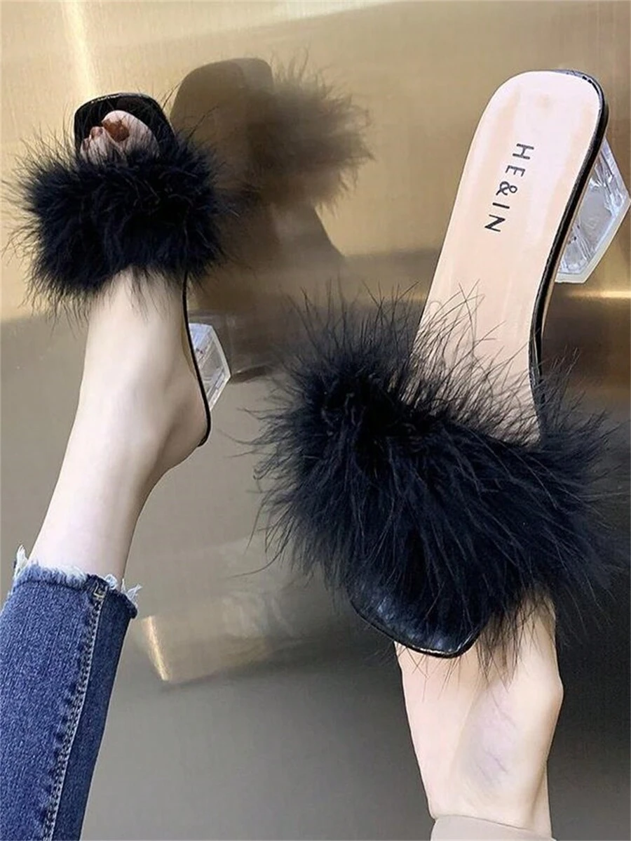 Xăng đan nữ đế xuồng, xăng đan ngoài trời quyến rũ - màu đen - Xem 1