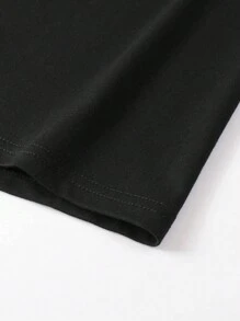 Manfinity LEGND Men Slogan Graphic Tee - Black - View 3