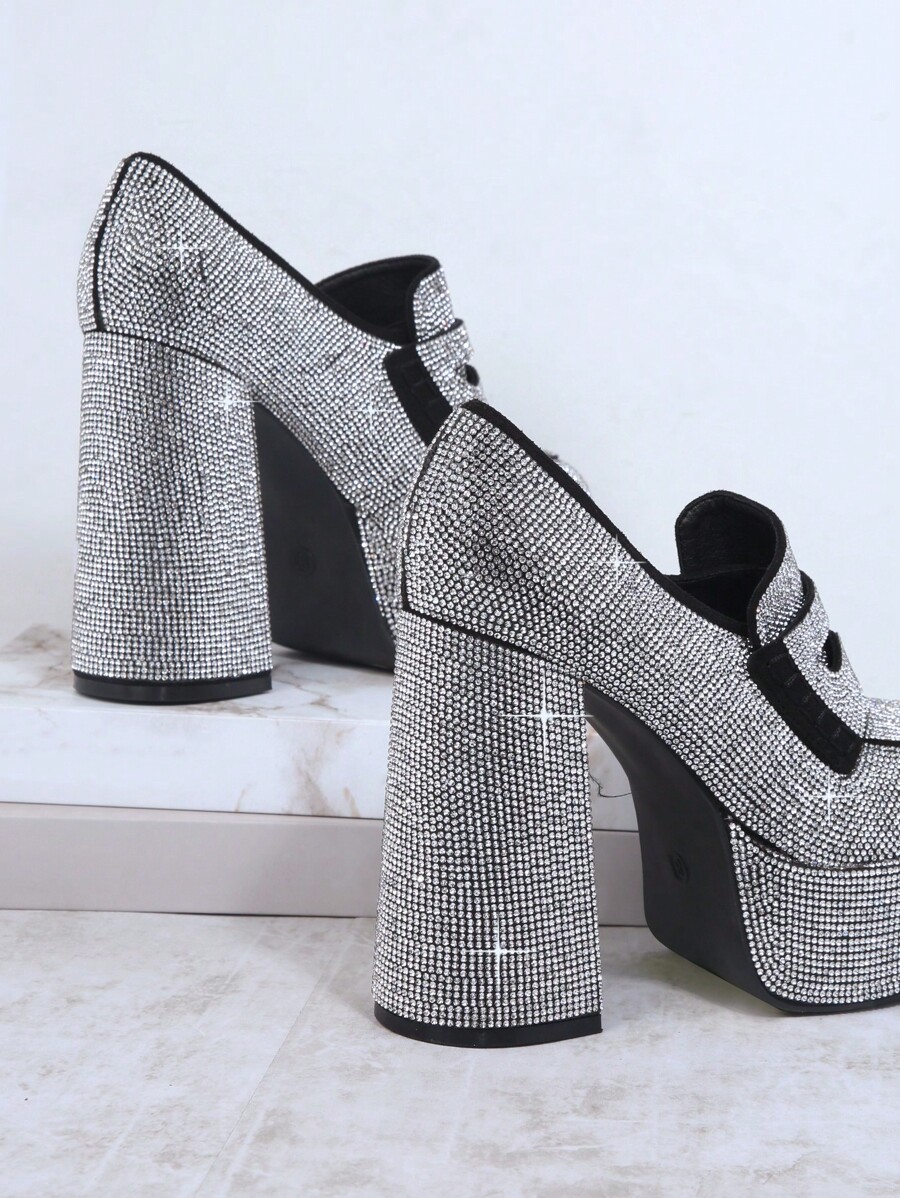 loafer platform heels