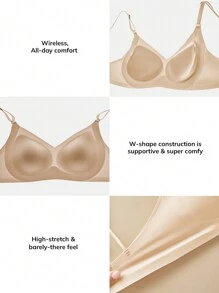 LUVLETTE 360'日常無縫T恤胸罩