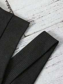 SHEIN 女孩十字交叉背心上衣和短褲 - 彩色 - 查看 8