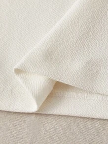 SHEIN VCAY Scallop Trim Cami Top & Floral Print Paperbag Waist Belted Shorts - Baby Blue - View 5