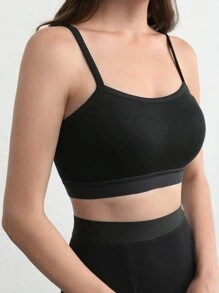 Ocili Ocili Bralette suave y elástico de 3 paquetes con copas moldeadas livianas y de tejido acanalado suave