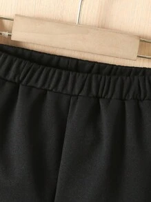 SHEIN Baby Boys' Comfortable Casual Hooded Two Piece Set With Colour Block Design For Fall And Winter - Multicolor - View 9