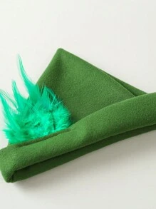 SHEIN 中性嬰兒可愛綠色精靈襁褓攝影服飾和道具 - 綠色 - 查看 6