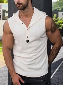 Manfinity Áo thun nam - Màu be - Xem 1