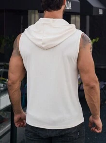 Manfinity Áo thun nam - Màu be - Xem 2
