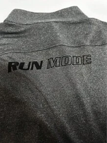 Manfinity Sport Corelite Men Space Dye Zip Up Sports Jacket - Dark Grey - View 3