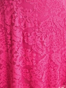 SHEIN Belle Cami Kleid mit einfarbig Spitze