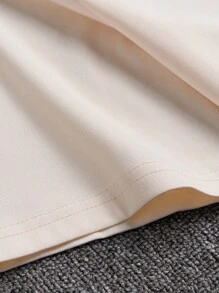 Manfinity EMRG Nam Đồ họa hoa & khẩu hiệu Áo thun - Màu be - Xem 5