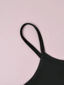 Girls' (big) Butterfly Pattern Printed Homewear Set - Black - View 5