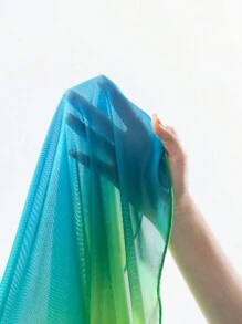 漸層側抽繩比基尼泳裝附罩衫 - 彩色 - 查看 4