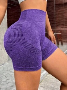 Seamluxe SHEIN Sport 寬腰帶運動騎行短褲