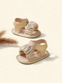 Cozy Pixies Mùa hè Đúng mốt Buổi tiệc & Phong cách công chúa & Dễ thương & Thoải mái & Sành điệu Vàng Em bé Dép xăng đan - Vàng - Xem 10