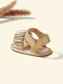 Cozy Pixies Mùa hè Đúng mốt Buổi tiệc & Phong cách công chúa & Dễ thương & Thoải mái & Sành điệu Vàng Em bé Dép xăng đan - Vàng - Xem 4