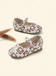 Bebé Zapatillas planas con dibujos animados pata patrón anti deslizante - Multicolor - Ver 2