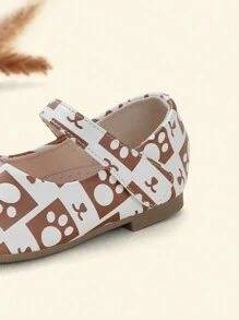 Bebé Zapatillas planas con dibujos animados pata patrón anti deslizante - Multicolor - Ver 3