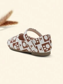 Bebé Zapatillas planas con dibujos animados pata patrón anti deslizante - Multicolor - Ver 4