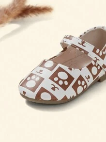 Bebé Zapatillas planas con dibujos animados pata patrón anti deslizante - Multicolor - Ver 5
