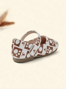 Bebé Zapatillas planas con dibujos animados pata patrón anti deslizante - Multicolor - Ver 6