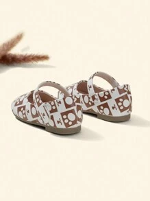 Bebé Zapatillas planas con dibujos animados pata patrón anti deslizante - Multicolor - Ver 8