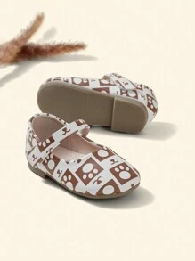 Bebé Zapatillas planas con dibujos animados pata patrón anti deslizante - Multicolor - Ver 9