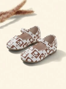 Bebé Zapatillas planas con dibujos animados pata patrón anti deslizante - Multicolor - Ver 11