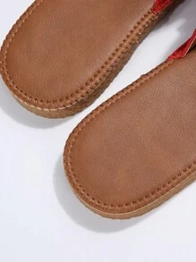 Bowknot Round Toe Slippers For Women, Fashionable Two-Wear Outdoor Sandals, Non-Slip Butterfly Decoration Slide Sandals