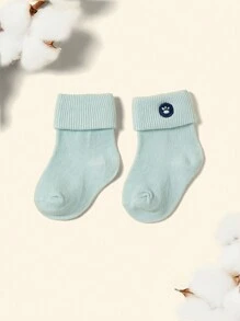 Cozy Pixies 3pairs Baby Boys Mixed Color Crew Socks - Multicolor - View 3