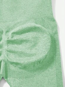Easithlete 4pcs Thắt lưng băng rộng Quần short thể thao - Nhiều màu - Xem 5