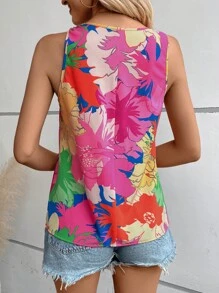 SHEIN VCAY Áo sơ mi nữ Hoa Boho - Nhiều màu - Xem 4